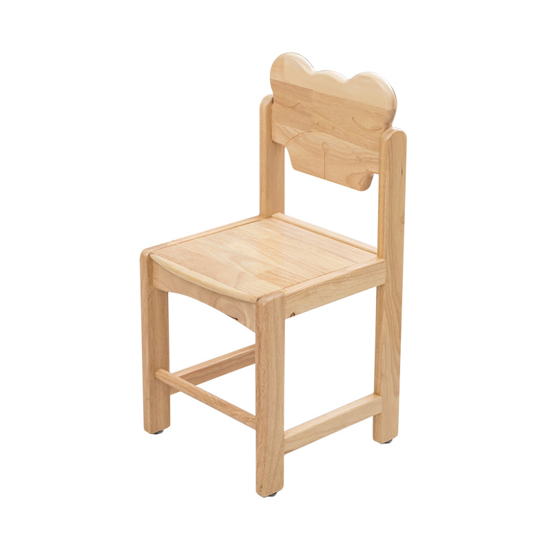곰돌이 의자 (고무나무)